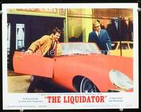 v603 LIQUIDATOR movie lobby card #7 '66 Taylor gets Jaguar as reward!