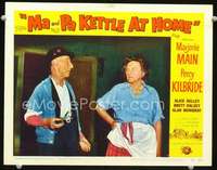 v622 MA & PA KETTLE AT HOME movie lobby card #4 '54 Main, Kilbride