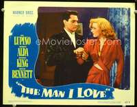 v642 MAN I LOVE movie lobby card #2 '47 Robert Alda, Andrea King