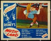 v675 MUSIC LAND movie lobby card #5 '55 Casey at Bat baseball image!