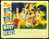 v680 NAVY BLUES movie lobby card '41 Ann Sheridan & pretty sextet!