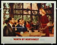 v686 NORTH BY NORTHWEST movie lobby card #7 '59 Cary Grant, Hitchcock
