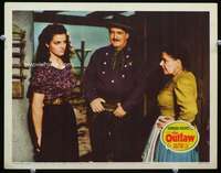 v703 OUTLAW movie lobby card '41 Jane Russell, aborted 1st release!