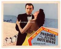 v707 PANDORA & THE FLYING DUTCHMAN movie lobby card #7 '51 Ava Gardner
