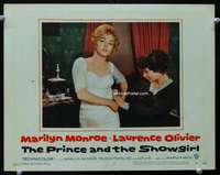 v726 PRINCE & THE SHOWGIRL movie lobby card #3 '57 Marilyn Monroe c/u