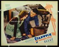 v733 PURCHASE PRICE movie lobby card '32 bad girl Barbara Stanwyck!