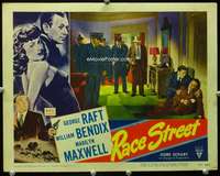 v735 RACE STREET movie lobby card #5 '48 George Raft, William Bendix