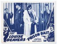 v749 REFORM SCHOOL movie lobby card R40s Prison Bait, Louise Beavers