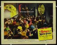 v751 RETURN OF MONTE CRISTO movie lobby card #2 '46 angry mob!