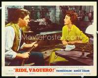 v756 RIDE VAQUERO movie lobby card #4 '53 Ava Gardner, Howard Keel