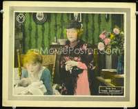 v798 SISTERS movie lobby card '22 siblings Seena Owen, Gladys Leslie