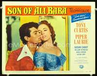 v808 SON OF ALI BABA movie lobby card #5 '52 Tony Curtis, Piper Laurie