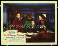 v830 STRANGE WOMAN movie lobby card #5 '46 Hedy Lamarr, George Sanders