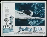 v843 TRAVELING LIGHT movie lobby card '61 super sexy Yannick water ballet!