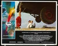 v844 SUPERMAN movie lobby card #2 '78 Glenn Ford & super baby!