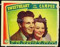 v846 SWEETHEART OF THE CAMPUS movie lobby card '41 Ozzie & Harriet!