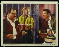 v855 TENSION movie lobby card #6 '49 Richard Basehart, William Conrad