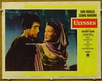 v893 ULYSSES movie lobby card #8 '55 Anthony Quinn, Silvana Mangano