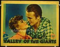 v897 VALLEY OF THE GIANTS movie lobby card '38 Clair Trevor, Morris