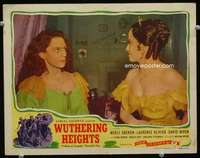 v920 WUTHERING HEIGHTS movie lobby card R44 Merle Oberon, Fitzgerald