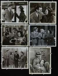 w184 COMRADE X 6 8x10 movie stills '40 Clark Gable, Hedy Lamarr