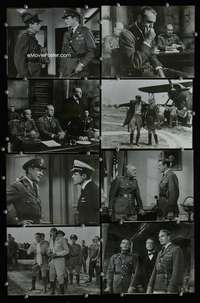 w110 COURT-MARTIAL OF BILLY MITCHELL 8 7.25x9.5 movie stills '56