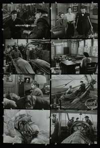 w114 DOWN TO THE SEA IN SHIPS 8 deluxe 6.75x9.25 movie stills '49