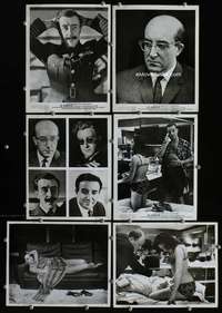 w188 DR. STRANGELOVE 6 8x10 movie stills '64 Peter Sellers, Reed
