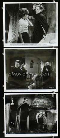 w357 DRACULA HAS RISEN FROM THE GRAVE 3 8x10 movie stills '69 Lee