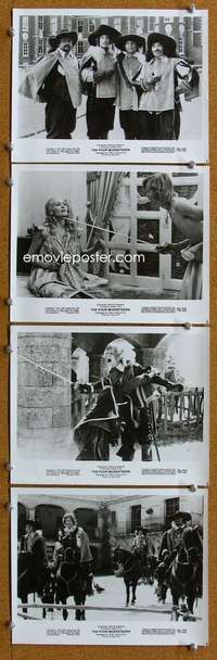 w230 4 MUSKETEERS 4 8x10 movie stills '75 Oliver Reed, Faye Dunaway