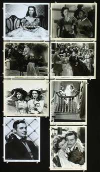 w120 GONE WITH THE WIND 8 8x10 movie stills R47 Clark Gable, Leigh