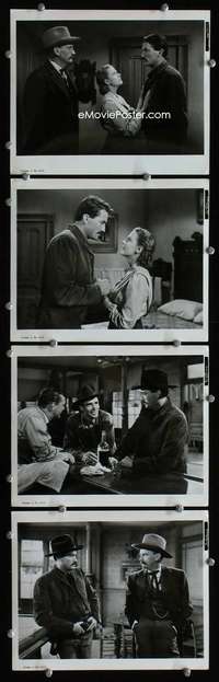 w278 GUNFIGHTER 4 8x10 movie stills '50 Gregory Peck, Westcott
