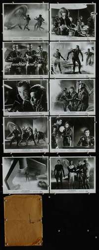 w089 PLANET OF THE VAMPIRES 10 8x10 movie stills '65 Mario Bava