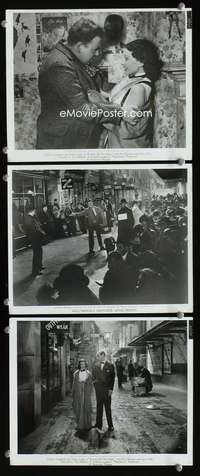 w396 SIDEWALKS OF LONDON 3 8x10 movie stills '38 Leigh, Laughton