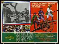 y371 GOOD, THE BAD & THE UGLY Mexican movie lobby card '68 Eastwood