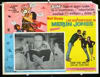y393 MISADVENTURES OF MERLIN JONES Mexican movie lobby card '64 Disney