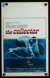 y043 COLLECTOR movie window card '65 Terence Stamp, Samantha Eggar