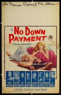 y171 NO DOWN PAYMENT movie window card '57 Woodward, suburban sex!