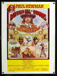z226 BUFFALO BILL & THE INDIANS Thirty by Forty movie poster '76 McMacken art!