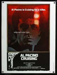 z255 CRUISING Thirty by Forty movie poster '80 gay Al Pacino, William Friedkin