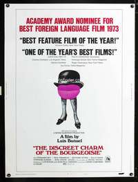 z270 DISCREET CHARM OF THE BOURGEOISIE style B Thirty by Forty movie poster '72