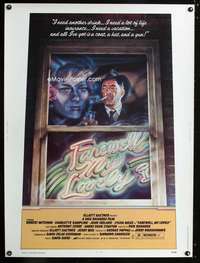 z291 FAREWELL MY LOVELY Thirty by Forty movie poster '75 Mitchum, McMacken art!