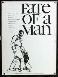 z292 FATE OF A MAN Thirty by Forty movie poster '61 Bondarchuk, Bob Peak art!