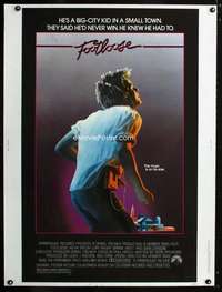 z297 FOOTLOOSE Thirty by Forty movie poster '84 competitive dancer Kevin Bacon!