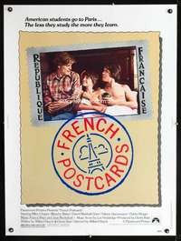 z301 FRENCH POSTCARDS Thirty by Forty movie poster '79 exchange student sex!