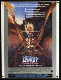 z319 HEAVY METAL Thirty by Forty movie poster '81 great Christ Achilleos art!