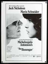 z357 PASSENGER Thirty by Forty movie poster '75 Jack Nicholson, Antonioni