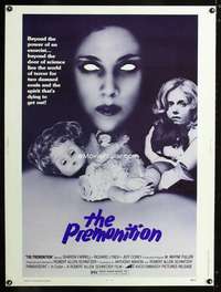 z363 PREMONITION Thirty by Forty movie poster '75 souls dying to get out!