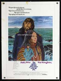 z372 SAILOR WHO FELL FROM GRACE WITH THE SEA Thirty by Forty movie poster '76