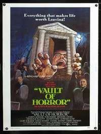 z425 VAULT OF HORROR Thirty by Forty movie poster '73 Tales from Crypt sequel!